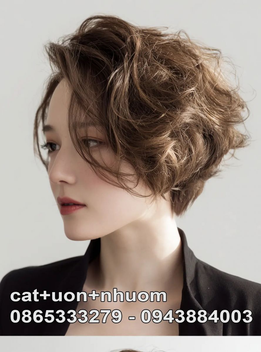 Kiểu tóc ngắn đẹp quý cô thành đạt.