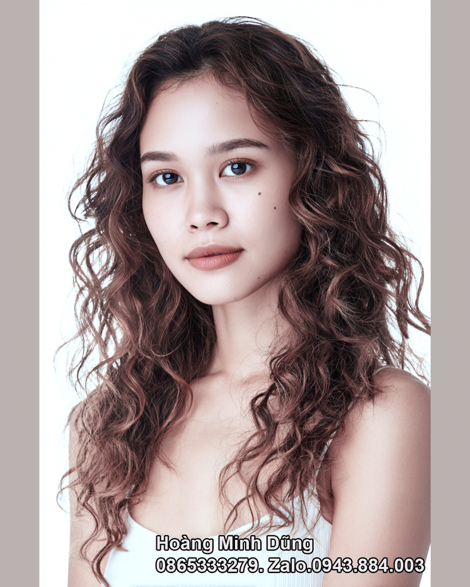 Kiểu tóc uốn phục hồi bóng mượt ở Gò Vấp