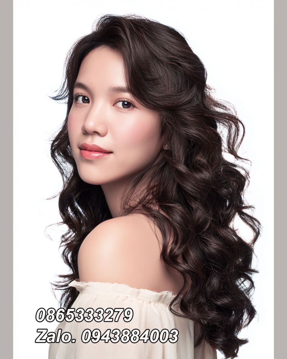 Uốn tóc layer bồng bềnh đẹp tại salon Gò Vấp